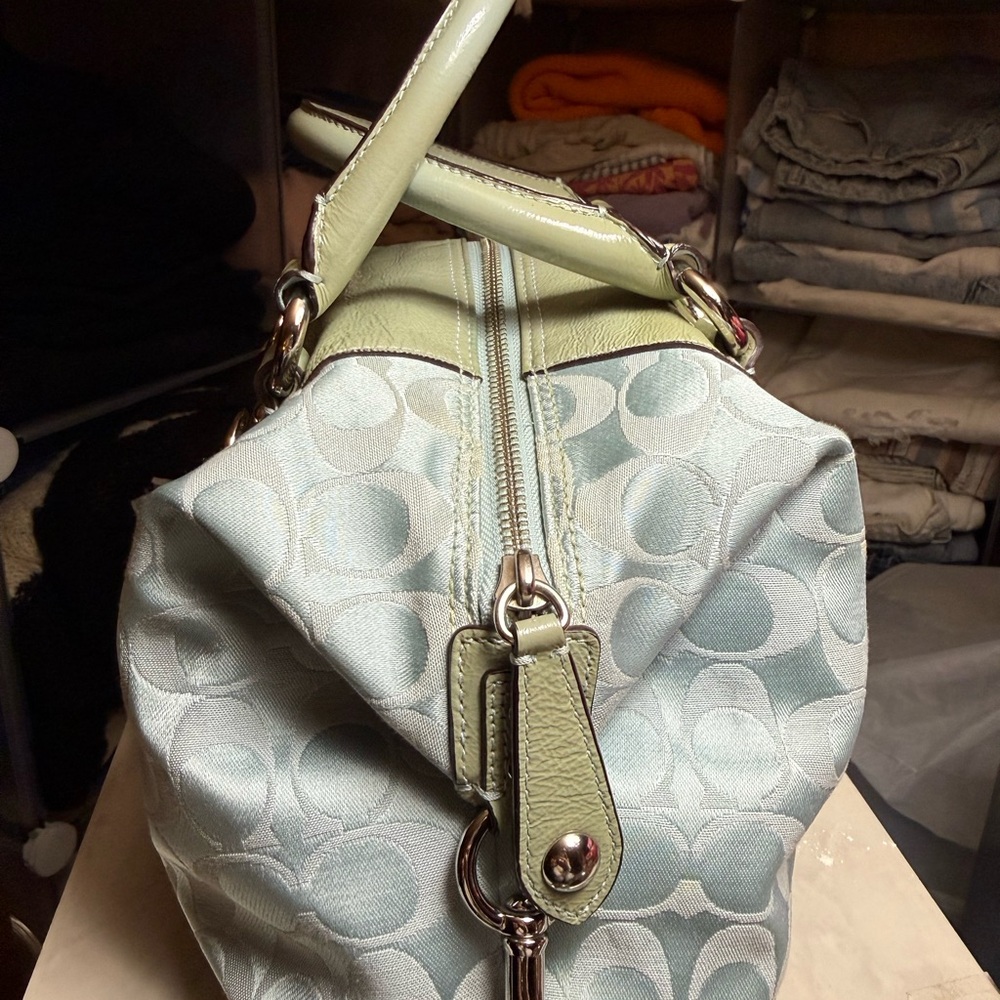 Coach Ashley Signature Satchel “Rare” Y2K bag - Picture 7 of 9